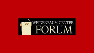  Weidenbaum Center Sept 1 Forum featuring Professor Itai Sened from Israel
