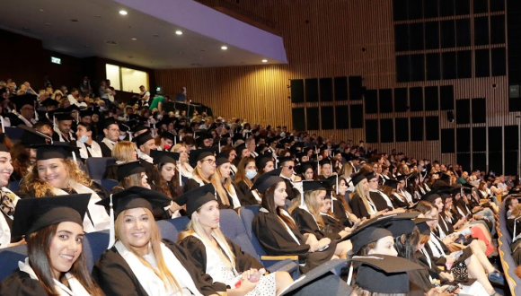 טקס הענקת תואר ״מוסמך אוניברסיטה״ .M.A של אוניברסיטת תל אביב