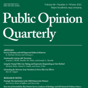 The Limited Role of Party Cues in Appraisal of Low-Salience Policies | Public Opinion Quarterly